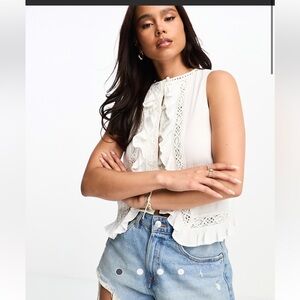 Miss Selfridge ASOS prairie top